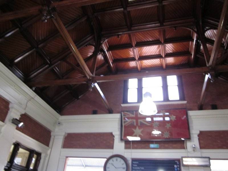 Ceiling in the station