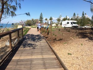 The new boardwalk at Emu Park