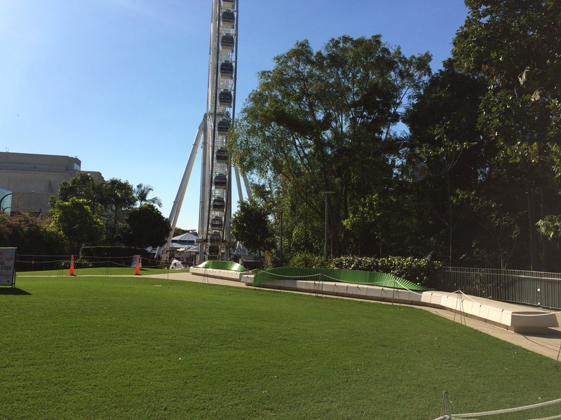 The Brisbane ferris wheel