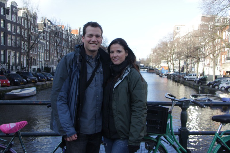 Oh how we both enjoyed Amsterdam