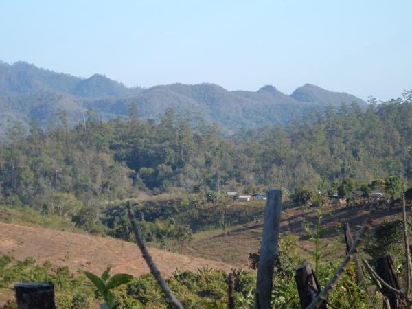 View of Lisu Hilltribe