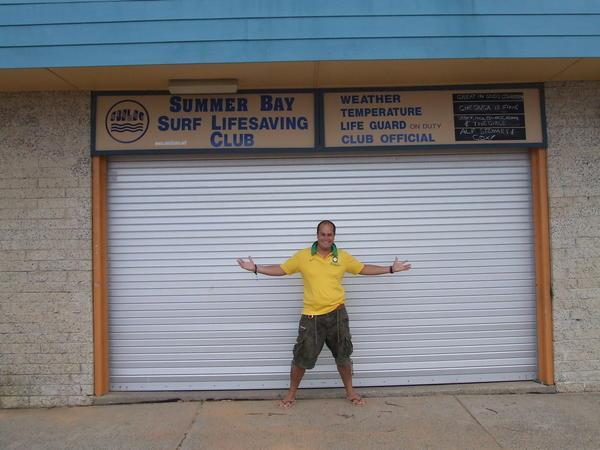 Jamie More Excited at Summer Bay Surf Club!