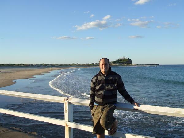 Jamie at Newcastle Beach