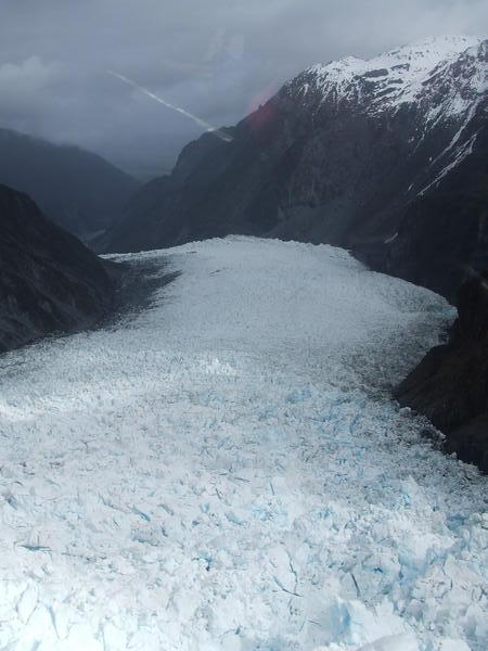 Fox Glacier From the Air