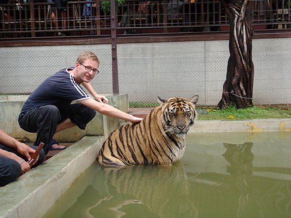 Graham with big tiger..