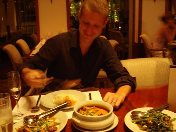 Bangkok - posh meal