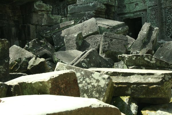 Temples of Angkor: rubble