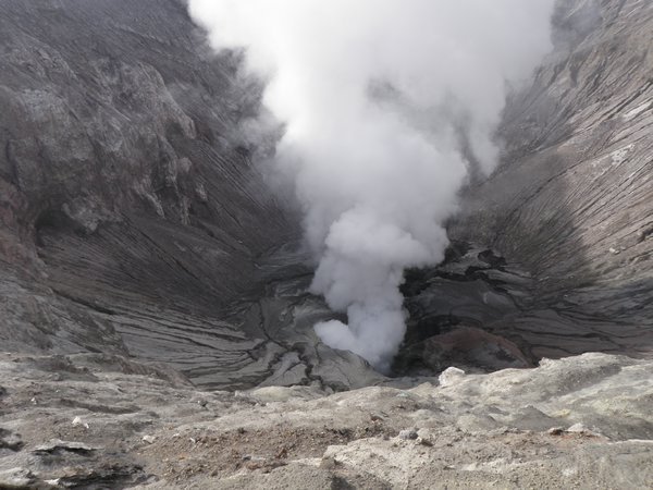 Mt Bromo - the active volcano
