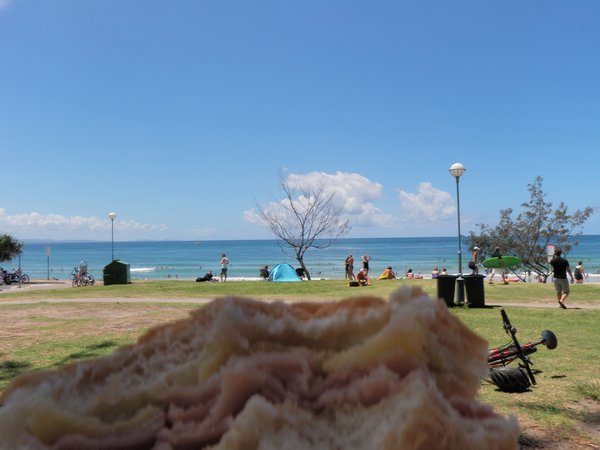 View from a sandwich