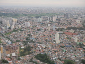 Sao Paulo from the plane