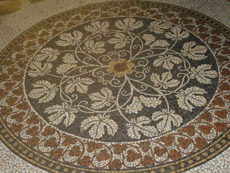 Glorious floor mosaics