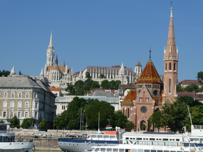 A longer view of Fishermans Bastion