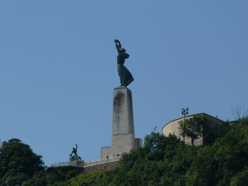 This hilltop statue is now said to symbolize freedom.