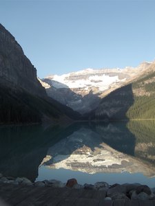 Lake Louise in the early morning