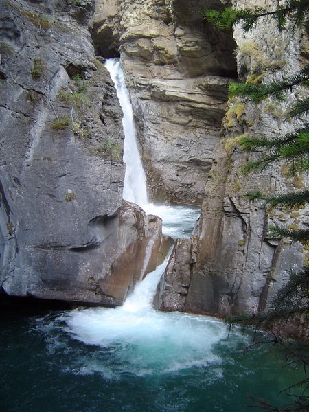Johnston Canyon Falls