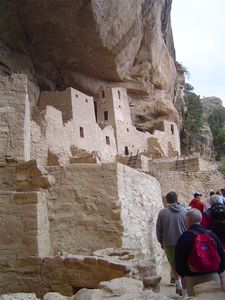 Entering Cliff Palace