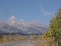 Approaching the Grand Tetons