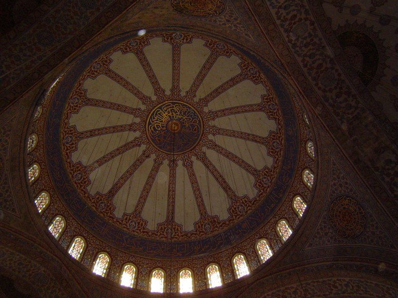 The main dome of the Blue Mosque