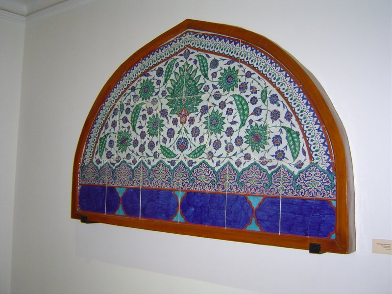 Tile archway