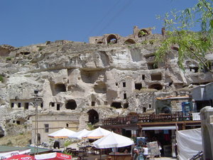 Abandoned Greek Cave Village