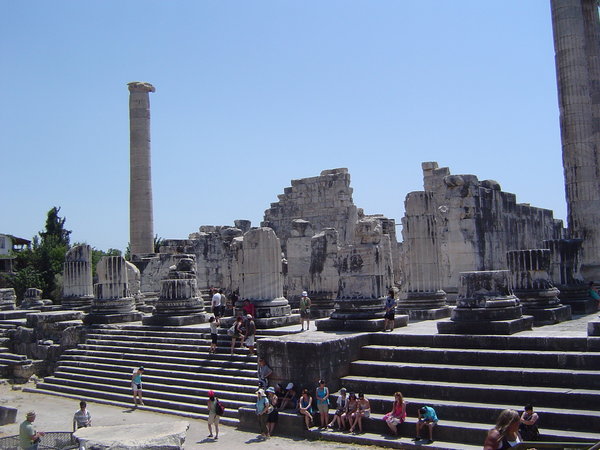 Temple of Apollo--workers' strike!