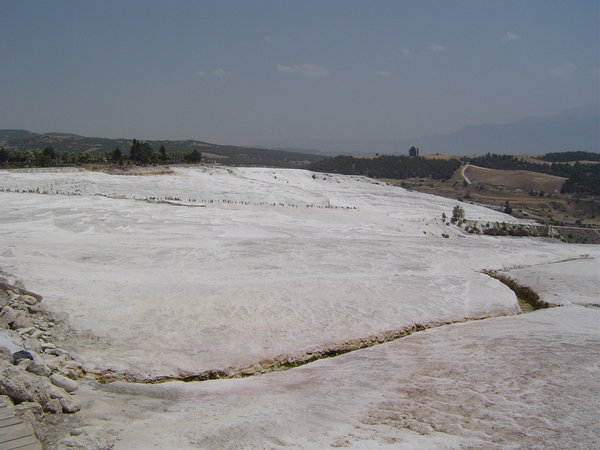 Mineral terraces