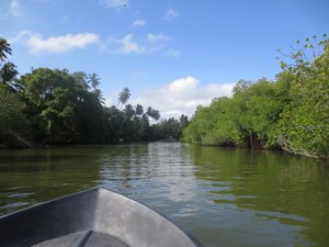 Heading up the Madu River