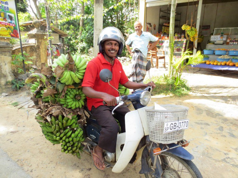 Banana delivery bike