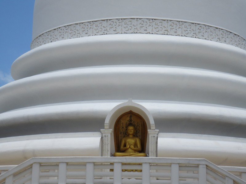 Peace Pagoda First Buddha