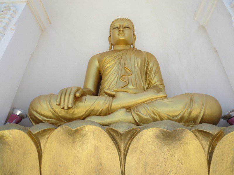 Buddha in deep meditation