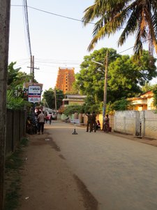 Nallur Murugan Temple from afar 