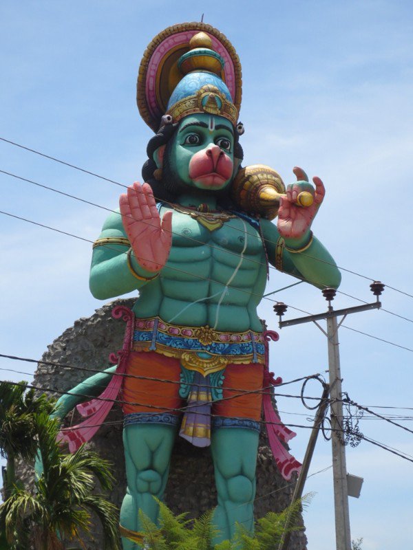 Monkey God Hanuman statue 