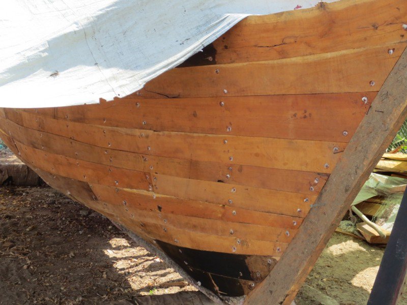 Wooden boat building 2