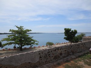 View to the sea from the Dutch Fort 