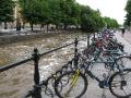 Bikes along the river