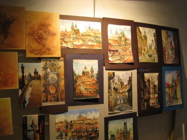 a gallery near Jewish quarter