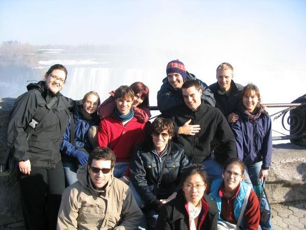 The Gang at Niagara Falls