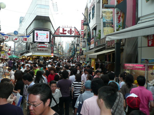 Yet another busy market in Tokyo