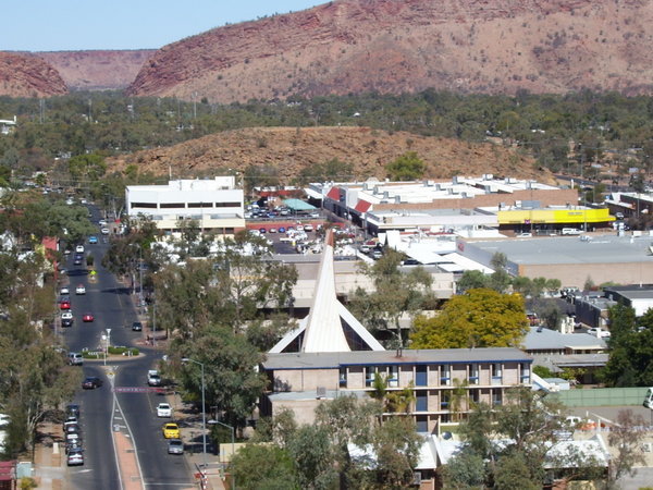 View of Alice Springs from Anzac Hill