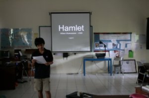 generale repetitie Hamlet