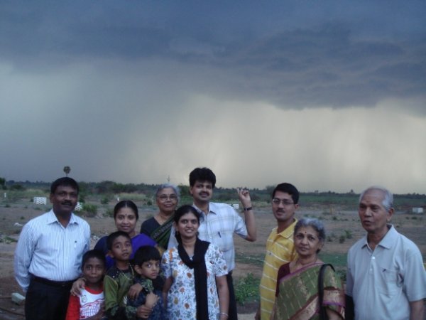 Cloudy Weather at Sripuram