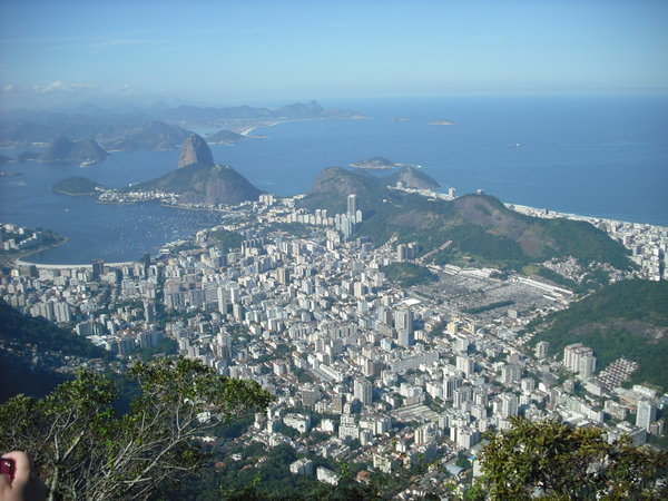 View from Christ to Sugar Loaf