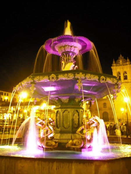 Fountain in Cusco