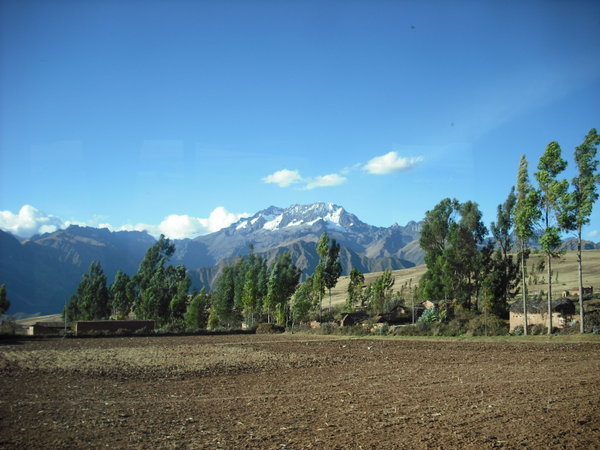 Sacred Valley surrounded by Glaciers
