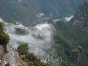 First views of Machu Picchu from the sungates