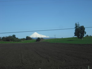 Volcano in the distance... 