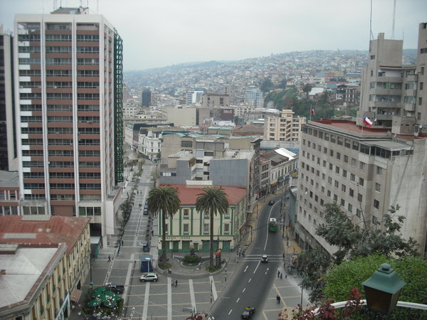 Panorama of Valparaiso