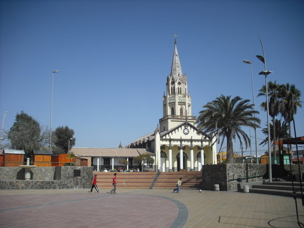 Main plaza in Caldera