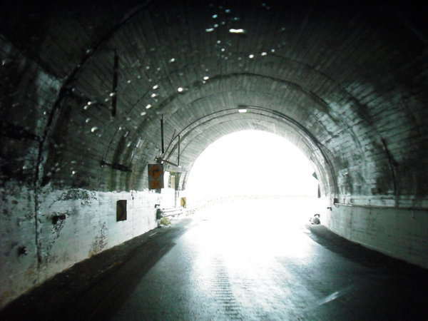 The light at the end of the Homer Tunnel