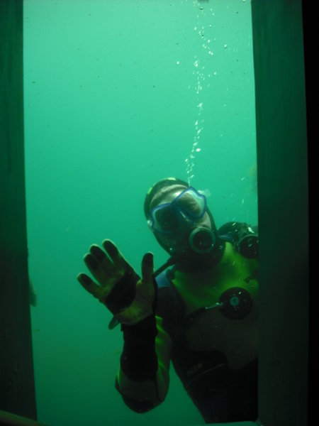 The underwater observatory's cleaner